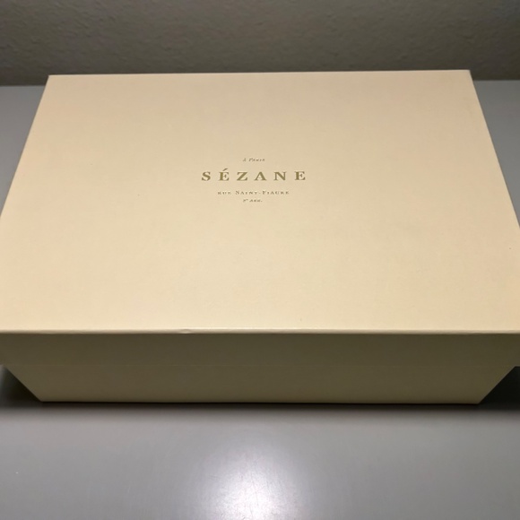 NEW Womens Sezane Paula Babies White Lacquer Shoes size US 6 FR 37 - Picture 14 of 16